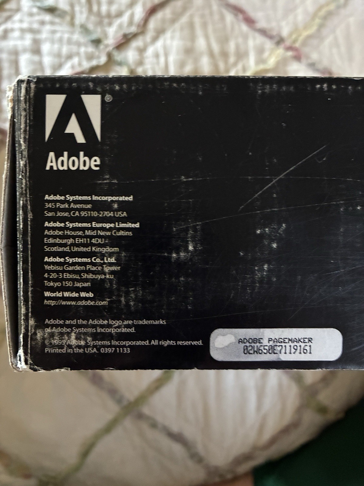 Adobe Photoshop 6.0 Bundle NEW Sealed CD + Illustrator 10 PageMaker 7 NOS