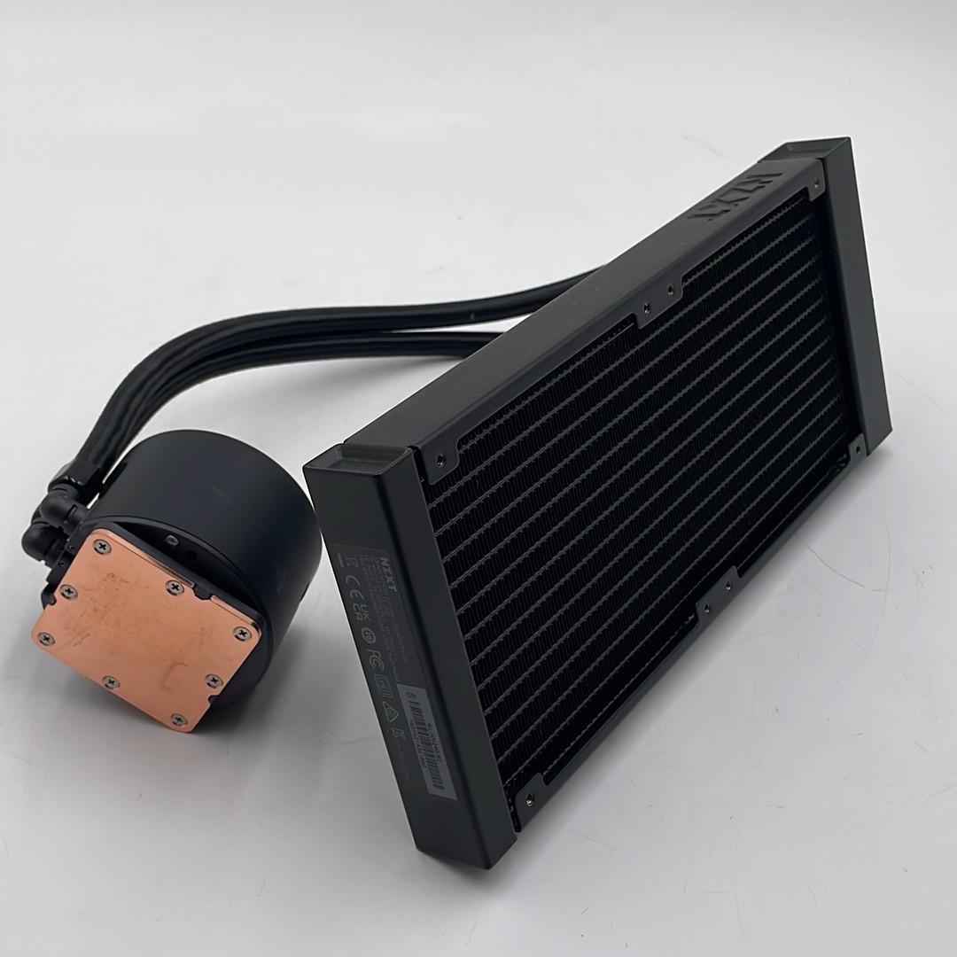 NZXT Kraken Plus 240 AIO CPU Liquid Cooler 240mm 1.54′ LCD Black – READ