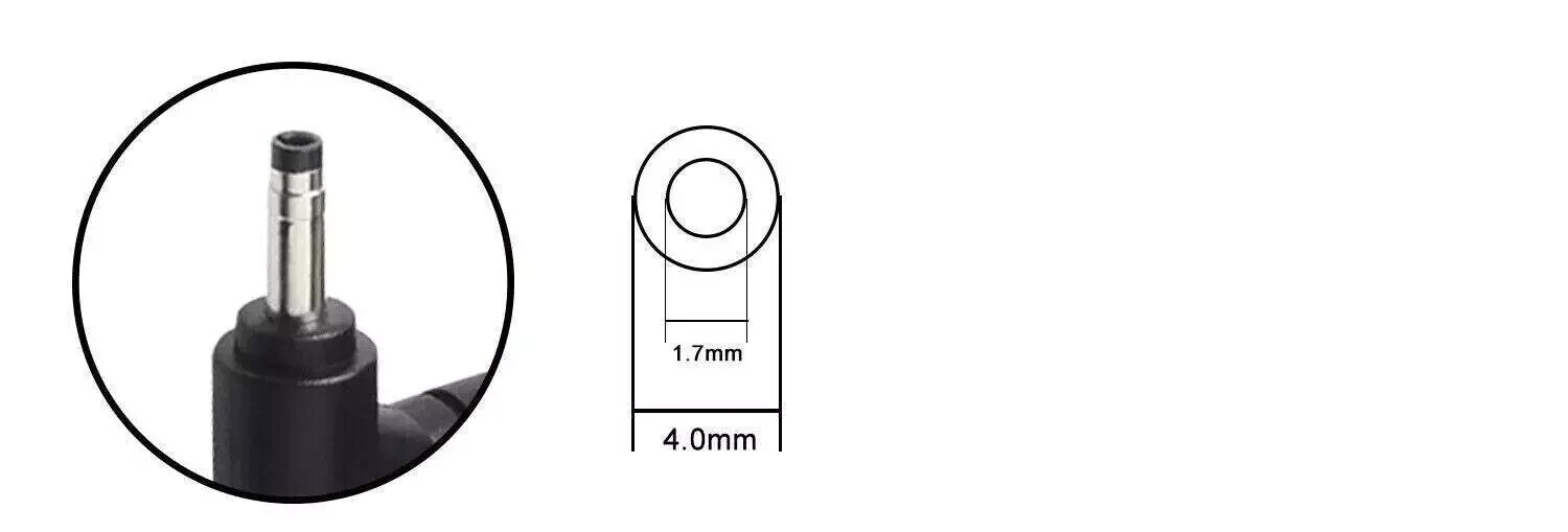 Genuine OEM AC Power Adapter Charger for Lenovo IdeaPad S340-15IWL, S340-14IIL