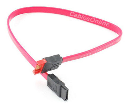 12″ SATA 7-Pin Male to Female Extension Cable, FIA-L12R
