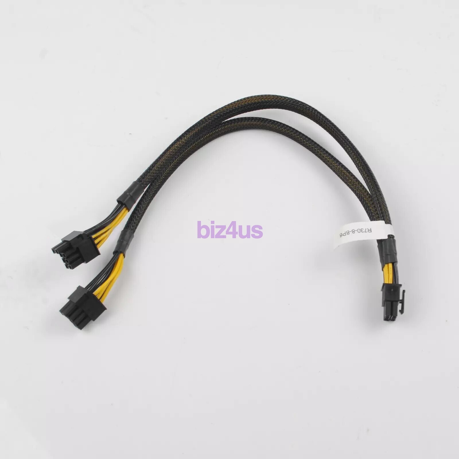 8pin to Dual 8pin(6+2) PCI-E GPU Video Card Power Cable For DELL R720 R730 35cm
