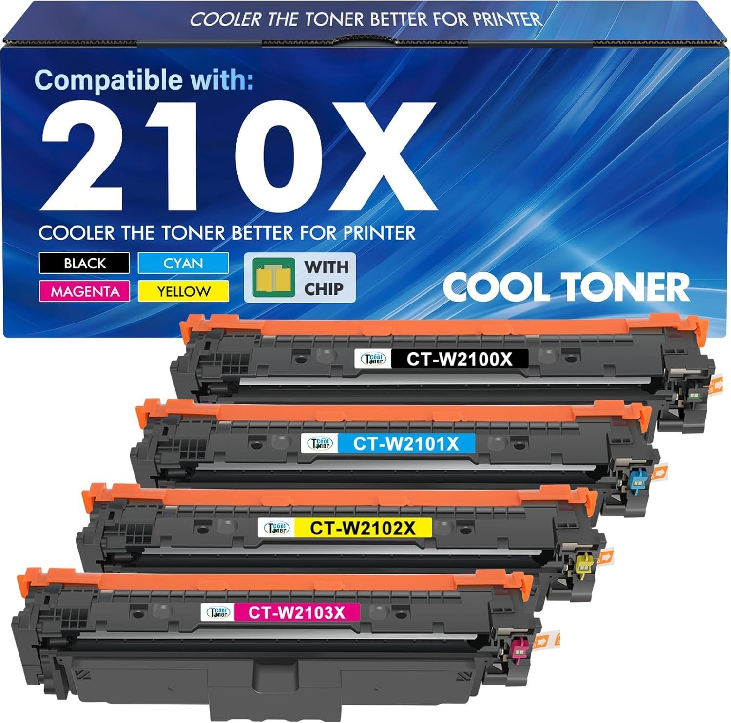 210X Toner Cartridges 4 Pack 4301fdw HP 210A 210 Color LaserJet Pro MFP + + ++
