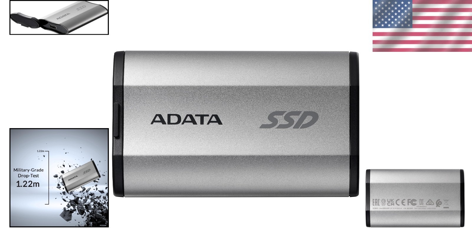 SD810 500GB External Solid State Drive – Ultimate Speed & Durability for Gamers
