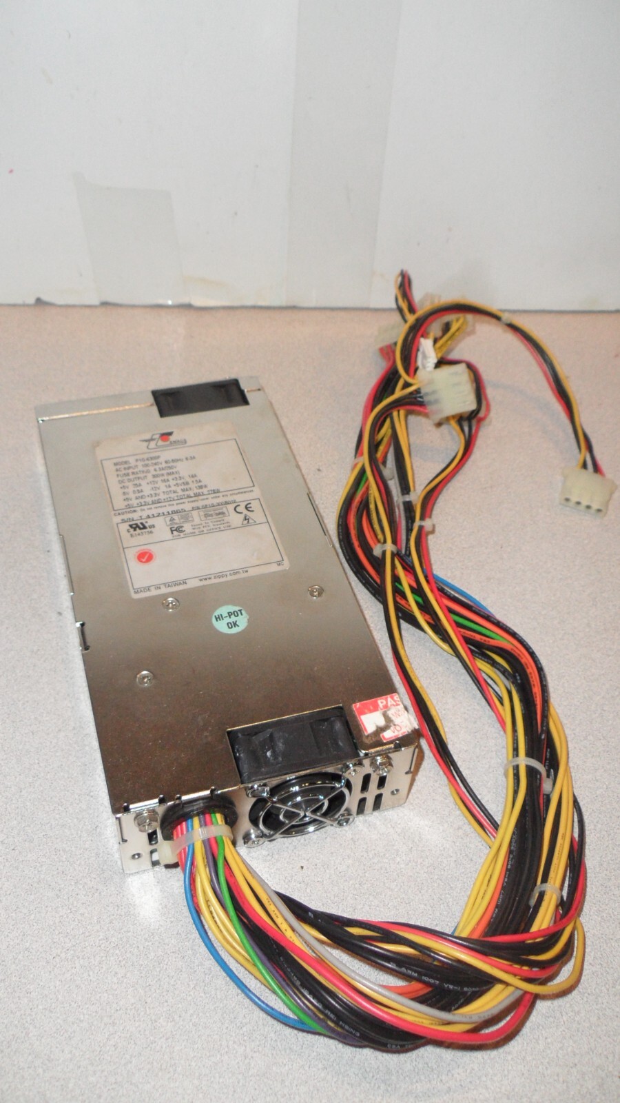 Zippy/EMACS Swiching power supply. m/n P1G-6300P, P1G-6300P.