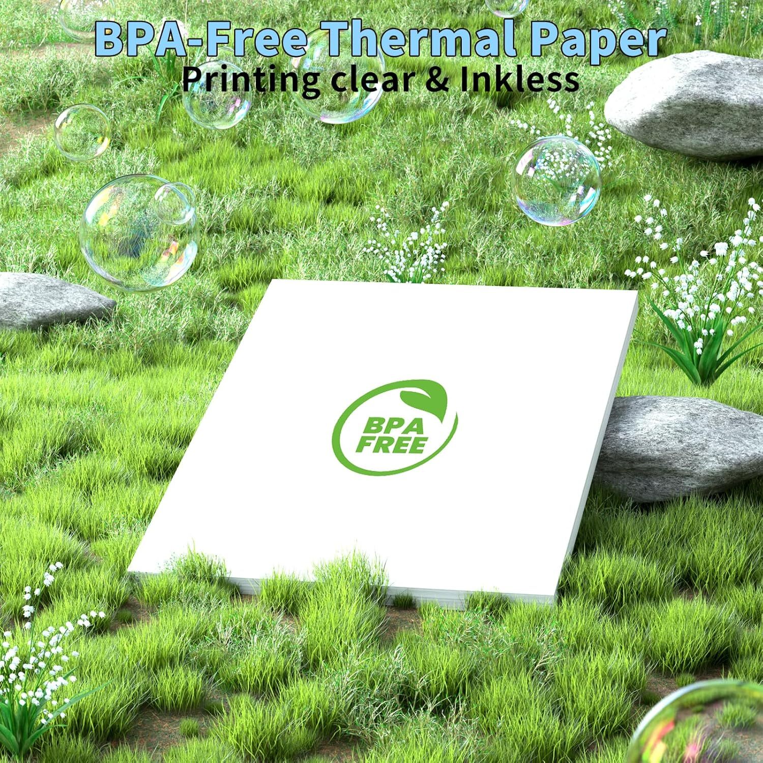 100-1000Sheets 8.5″x11″A4 Thermal Paper US Letter Size for M08F M834 MT800 PJ762