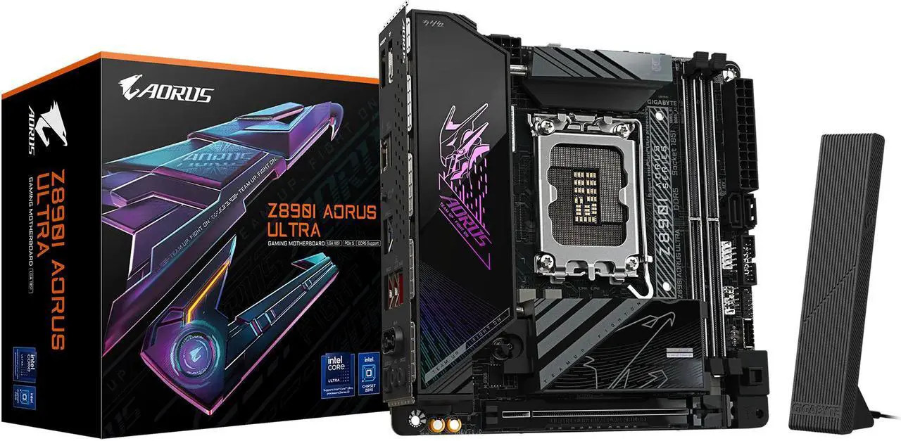 (Factory Refurbished) GIGABYTE Z890I AORUS ULTRA LGA 1851 Mini-ITX Motherboard