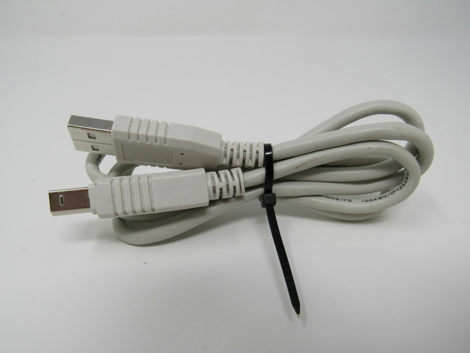 Standard USB A Plug to USB B Plug Cable 3 ft Male