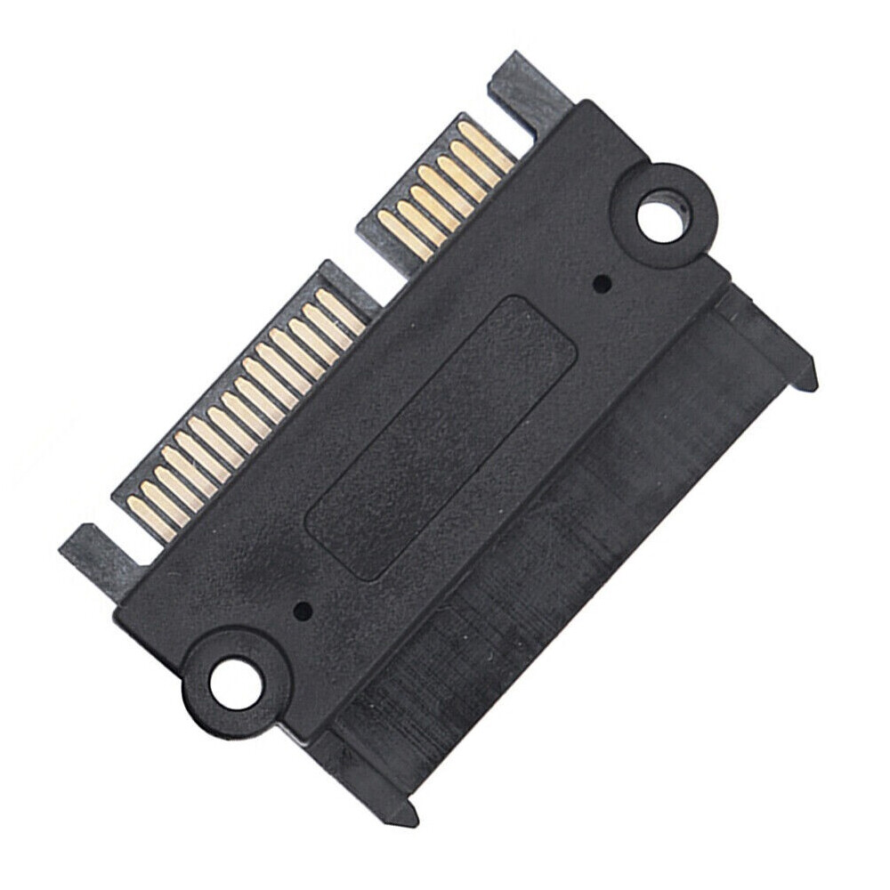 SATA 22P 7+15Pin Male Plug to SATA 22Pin 7+15P Female Jack Adapter Convertor 10X