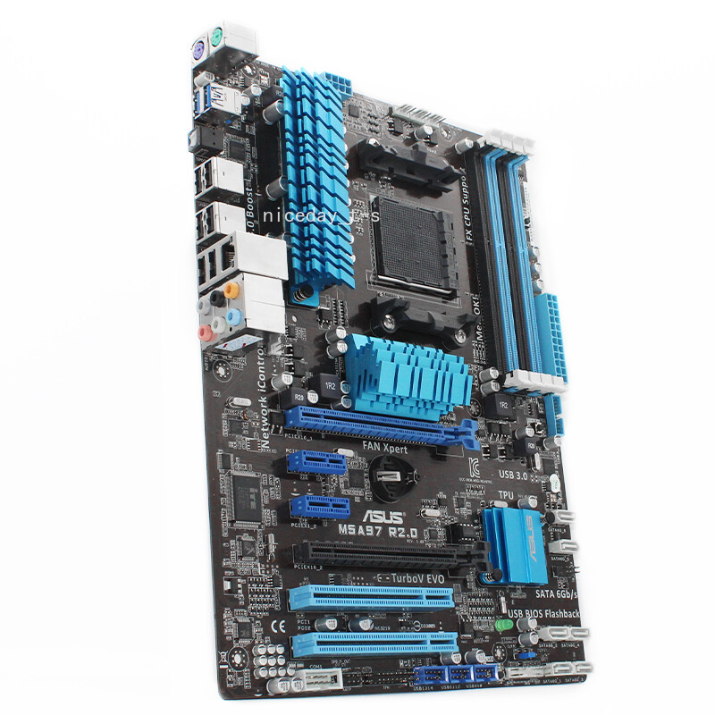ASUS M5A97 R2.0 Motherboard USB 2.0 On-Board Audio Socket AM3+ AMD 970 Chipset