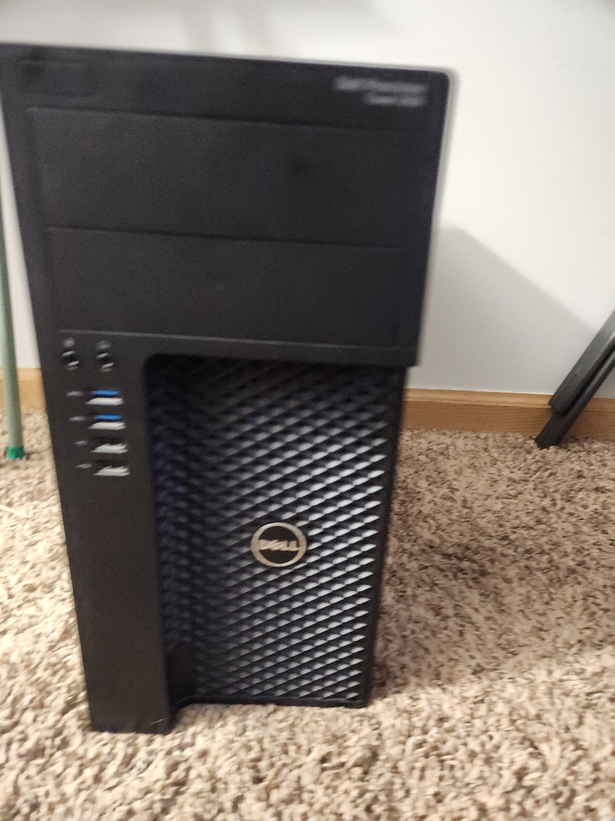 black dell precision tower 3620