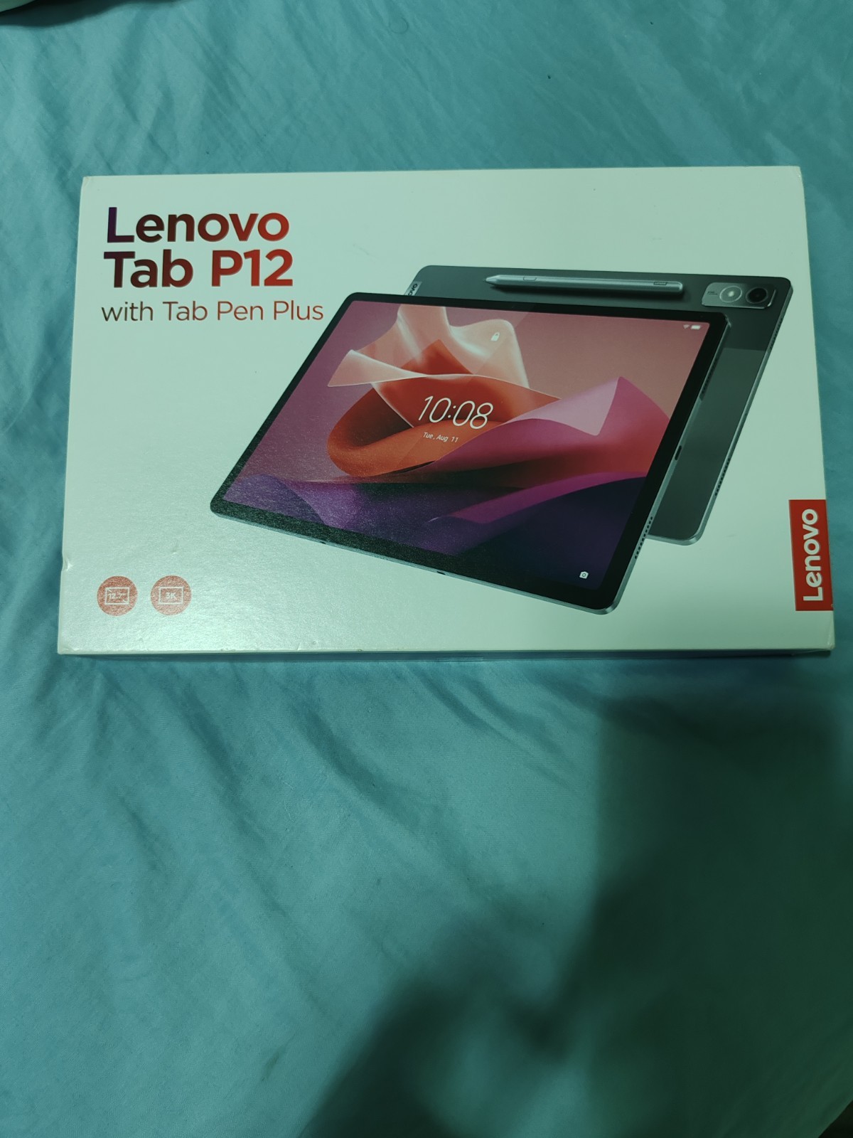 Lenovo Tab P12 12.7in Android Tablet 8GB Wi‑Fi Tab Pen+ KB Case Mouse