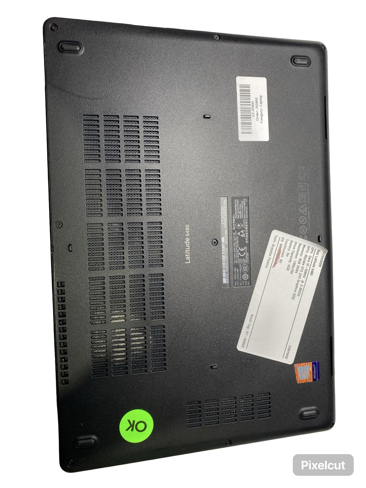 Dell Latitude 5480 i5 6300U 8GB No OS No Battery Grade C