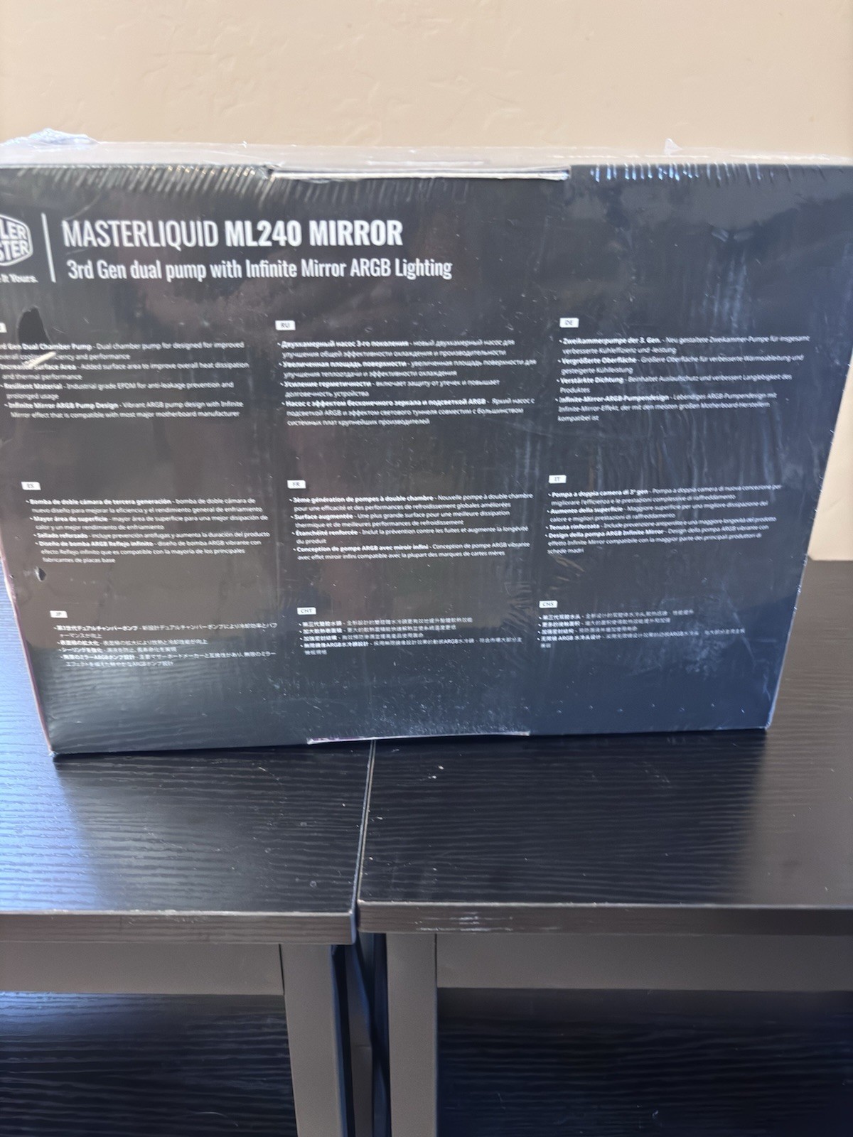 Cooler Master MasterLiquid ML240 Mirror New Sealed