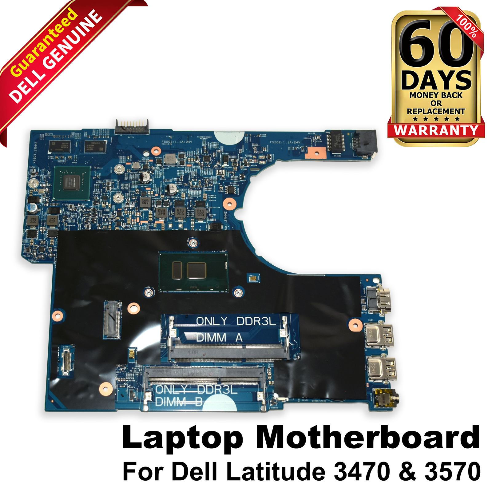Dell Latitude 3470 / 3570 Core i7-6500U 2.5GHz DDR3L Nvidia Motherboard 0KCD9