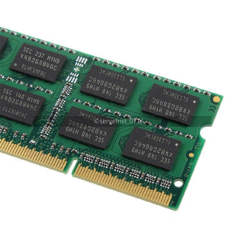 SAMSUNG 8 GB 2x 4 GB DDR3L Memory RAM 1066 MHz PC3L-8500S SODIMM Laptop 1.5V kit