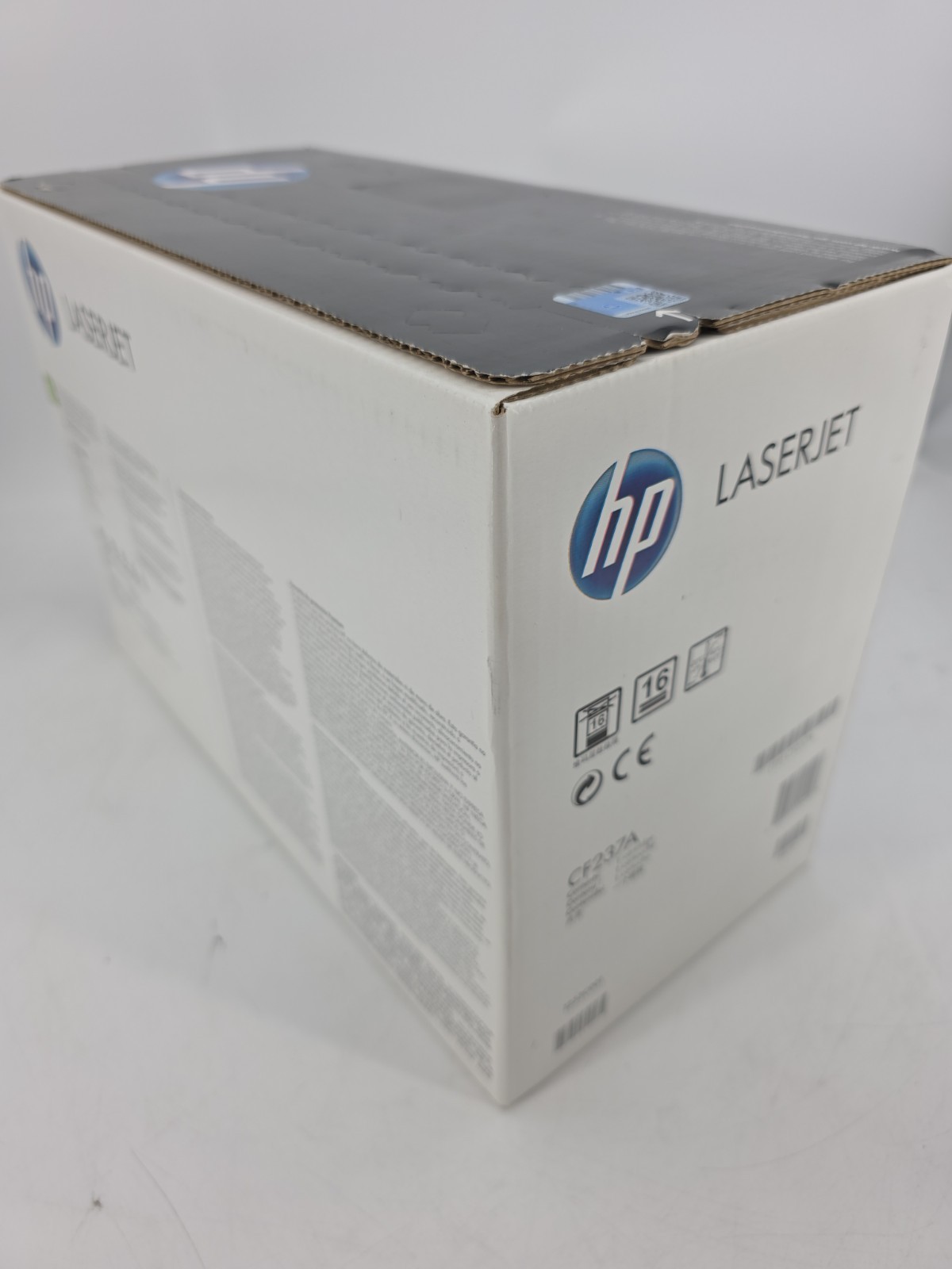 HP 37A CF237A Black Toner Cartridge Genuine OEM New Sealed Retail Box