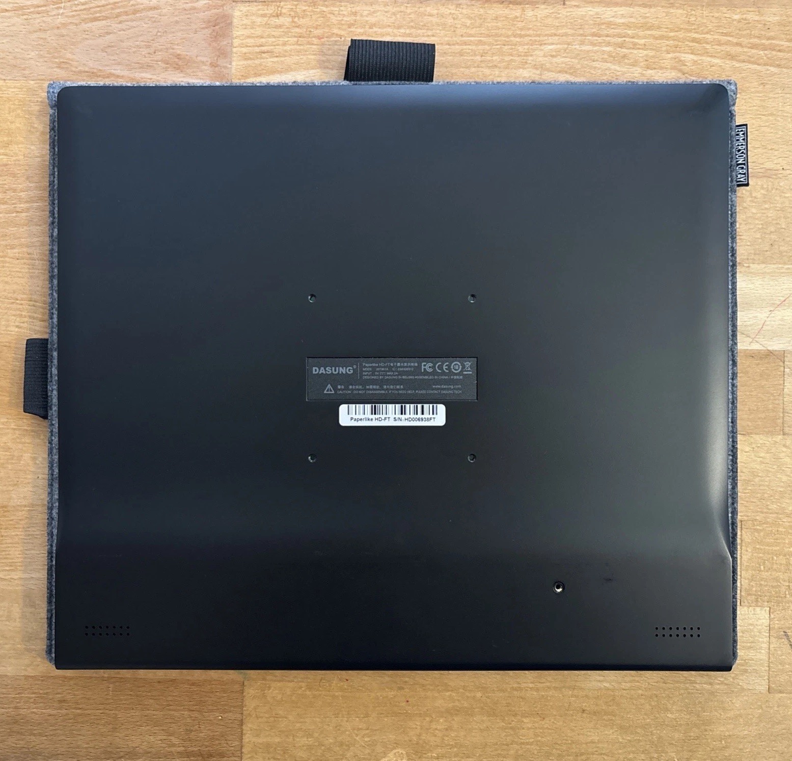 Dasung Paperlike HD-FT 13.3″ E-Ink Monitor Original Packaging + Custom Felt Case