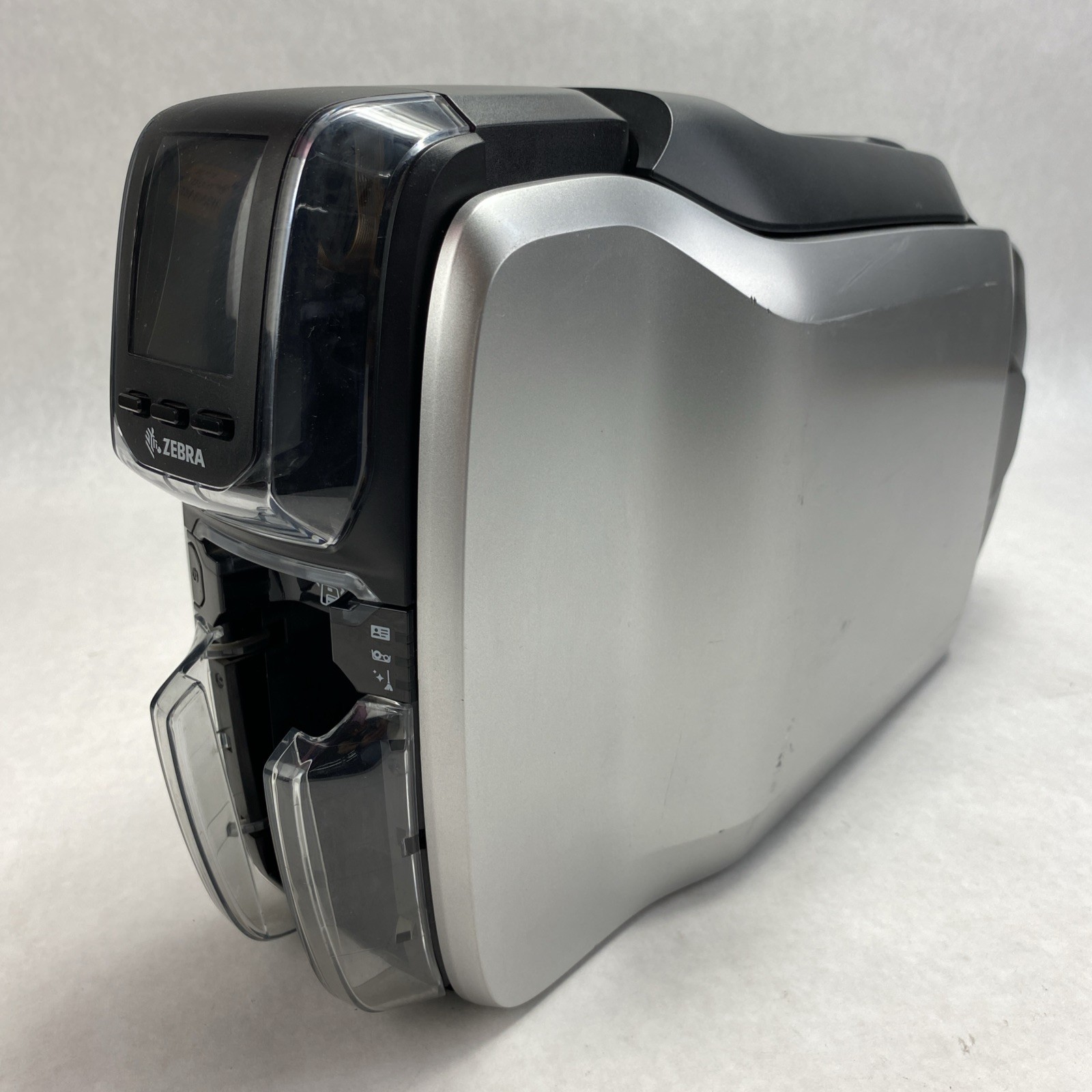 Zebra ZC300 Dual-Sided Plastic ID Card Printer P/N ZC32-000C000US0 – Tested