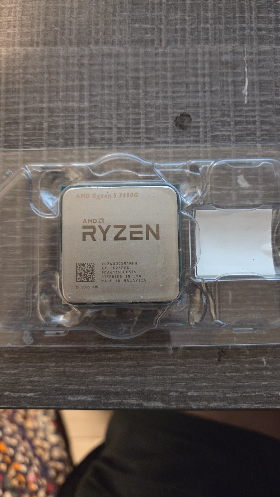 AMD Ryzen 5 3400G CPU