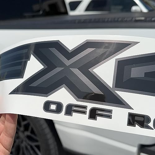 FX4 Off Road Decal Replacement Premium Series (BLACK and Metallic Finish)