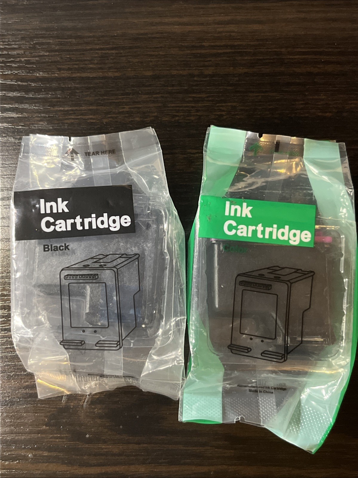 2 Pack New 61XL Ink Cartridges Replacement for HP – 1 Black, 1 Color