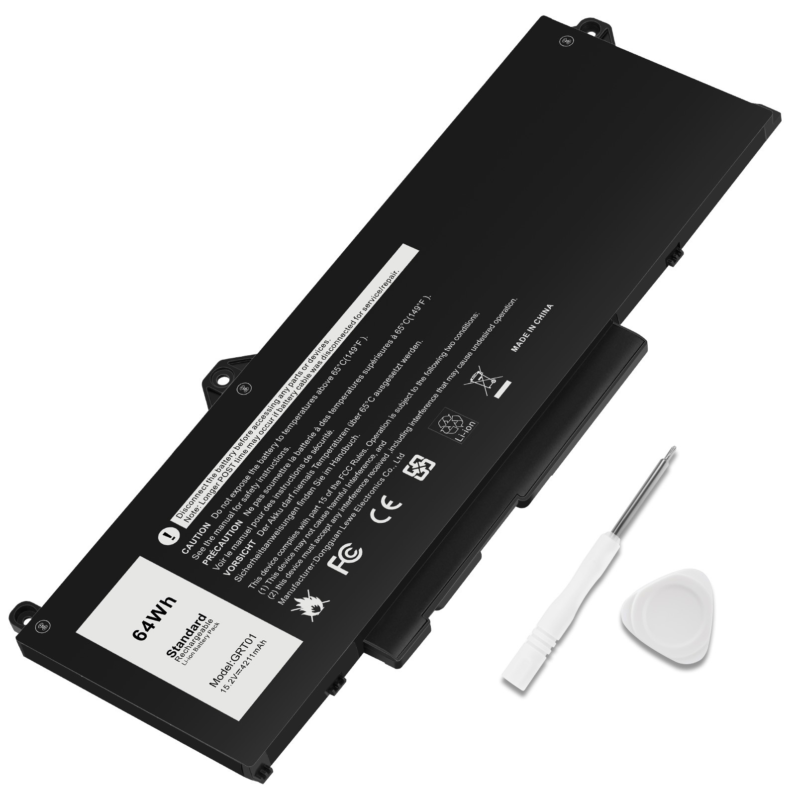 LOT GRT01 Battery For Dell Latitude 15 5521 5531 Precision 15 3561 3571 0R05P0