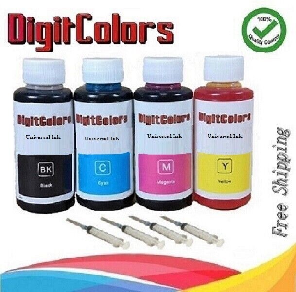400ml bulk refill ink bottle for Canon HP Lexmark Brother Dell Inkjet Printer