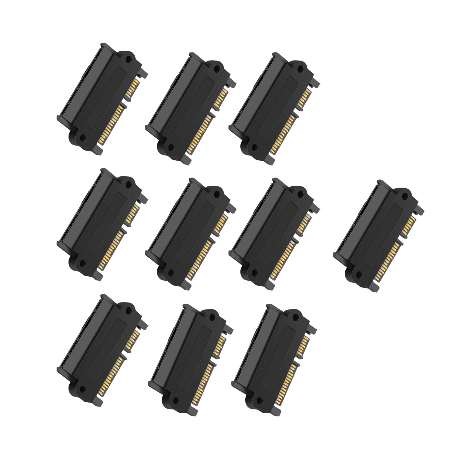 1/5/10PCS SAS To SATA 22 Pin Male Converter HDD Hard Disk Adapter SFF-8482e7