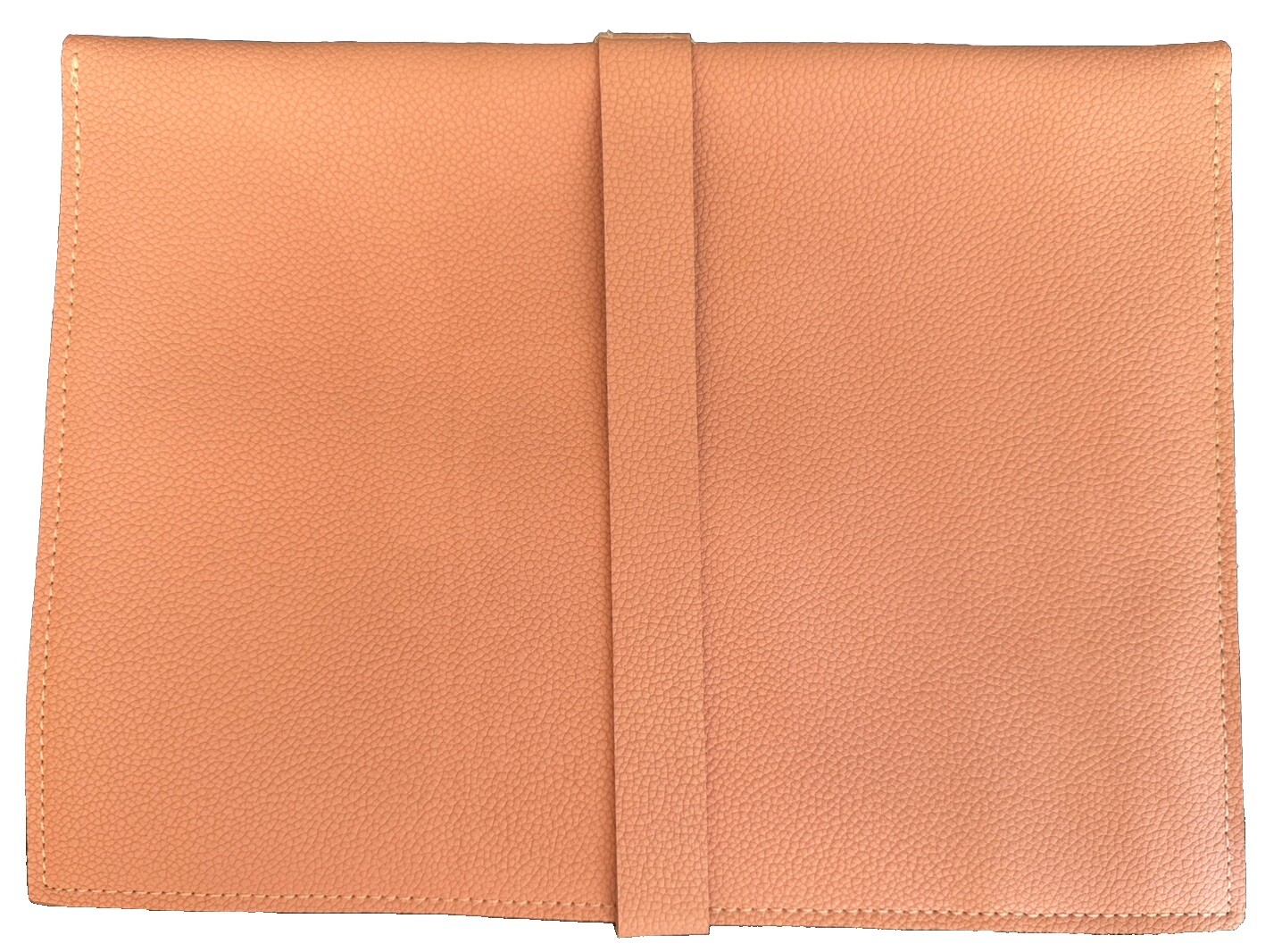 Leather Handmade Tablet Sleeve Pink For 11” Device or Notebook