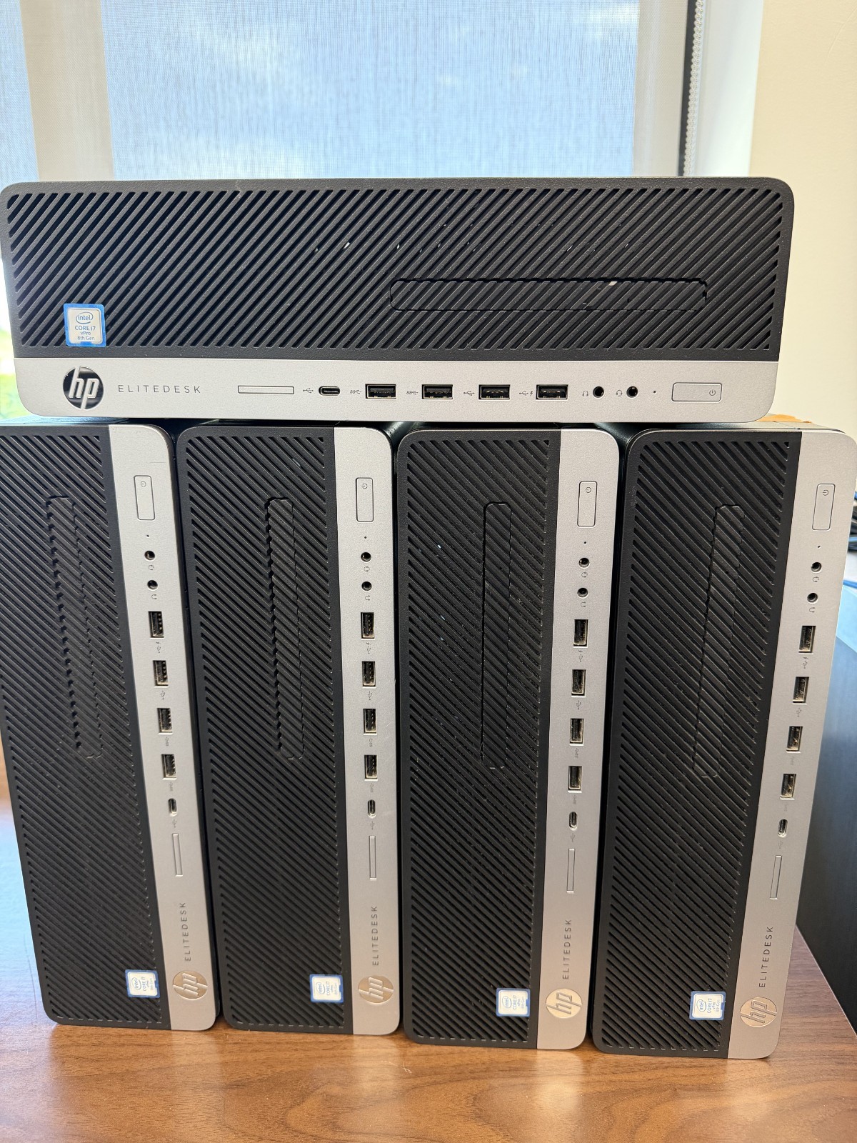 HP EliteDesk 800 G4 SFF i7-8700 | 16GB | 256GB NVMe | DVD | Win 11 Pro | 26H1