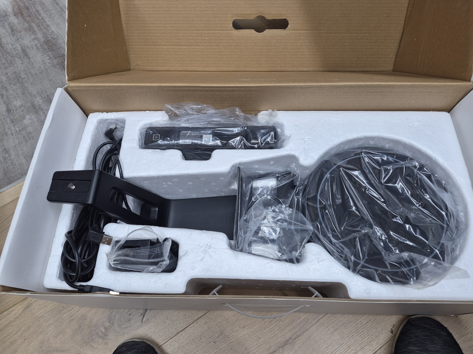 EinScan-SE Desktop Color 3D Scanner– Auto Scan, Free Shipping +User Manual !