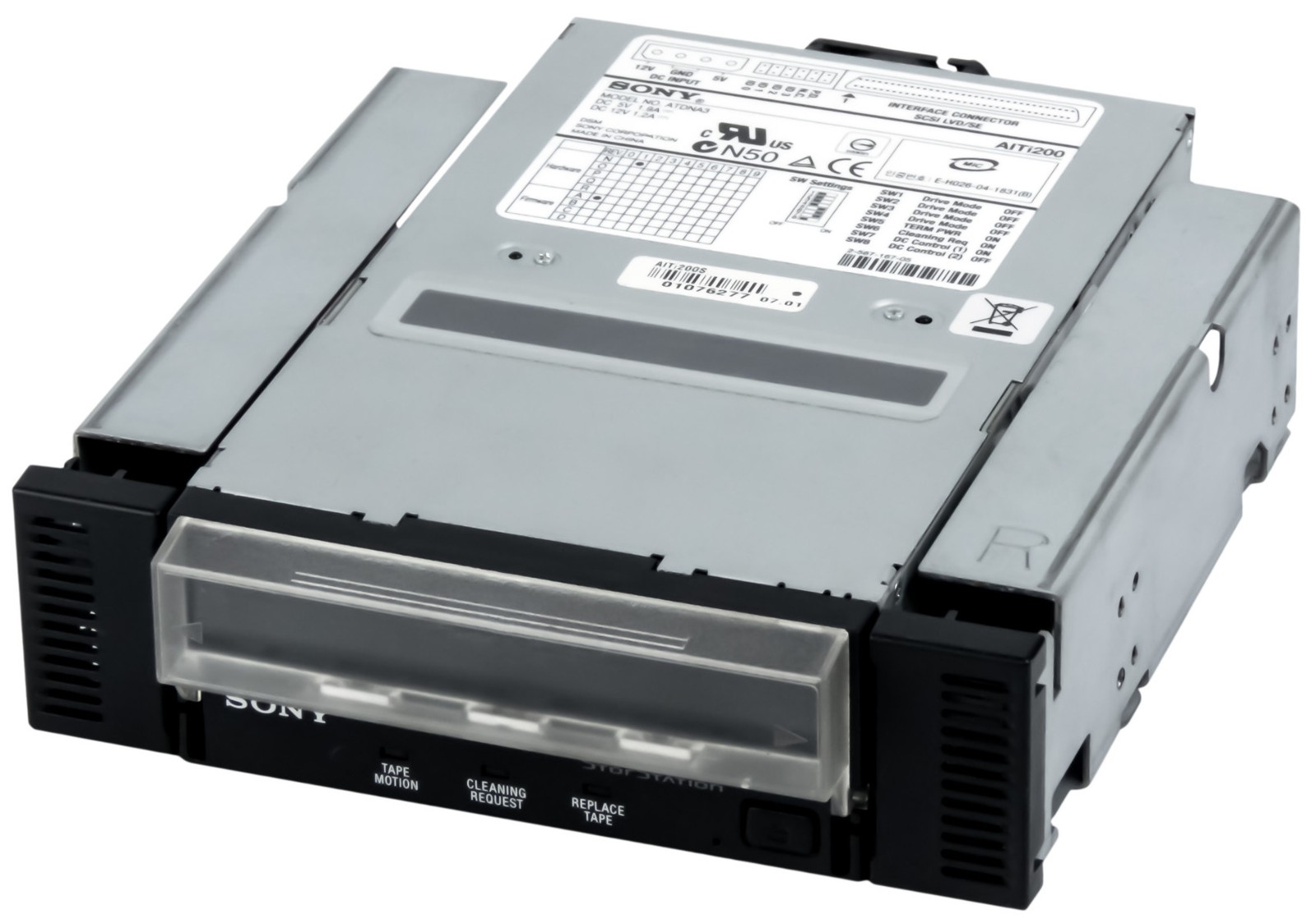 STREAMER SONY AITi200 ATDNA3 AIT-2 TURBO 80/208GB SCSI 5.25”
