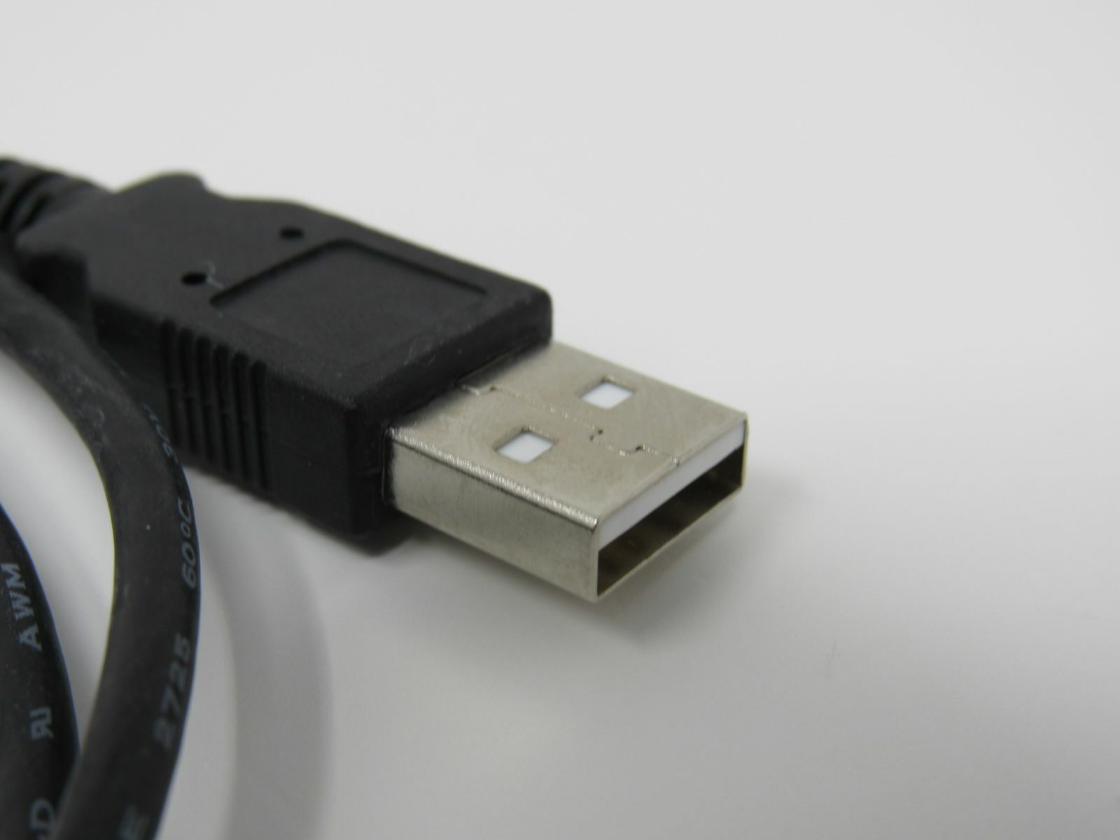 Standard USB A Plug to USB Mini B Plug Cable 33 Inches Male