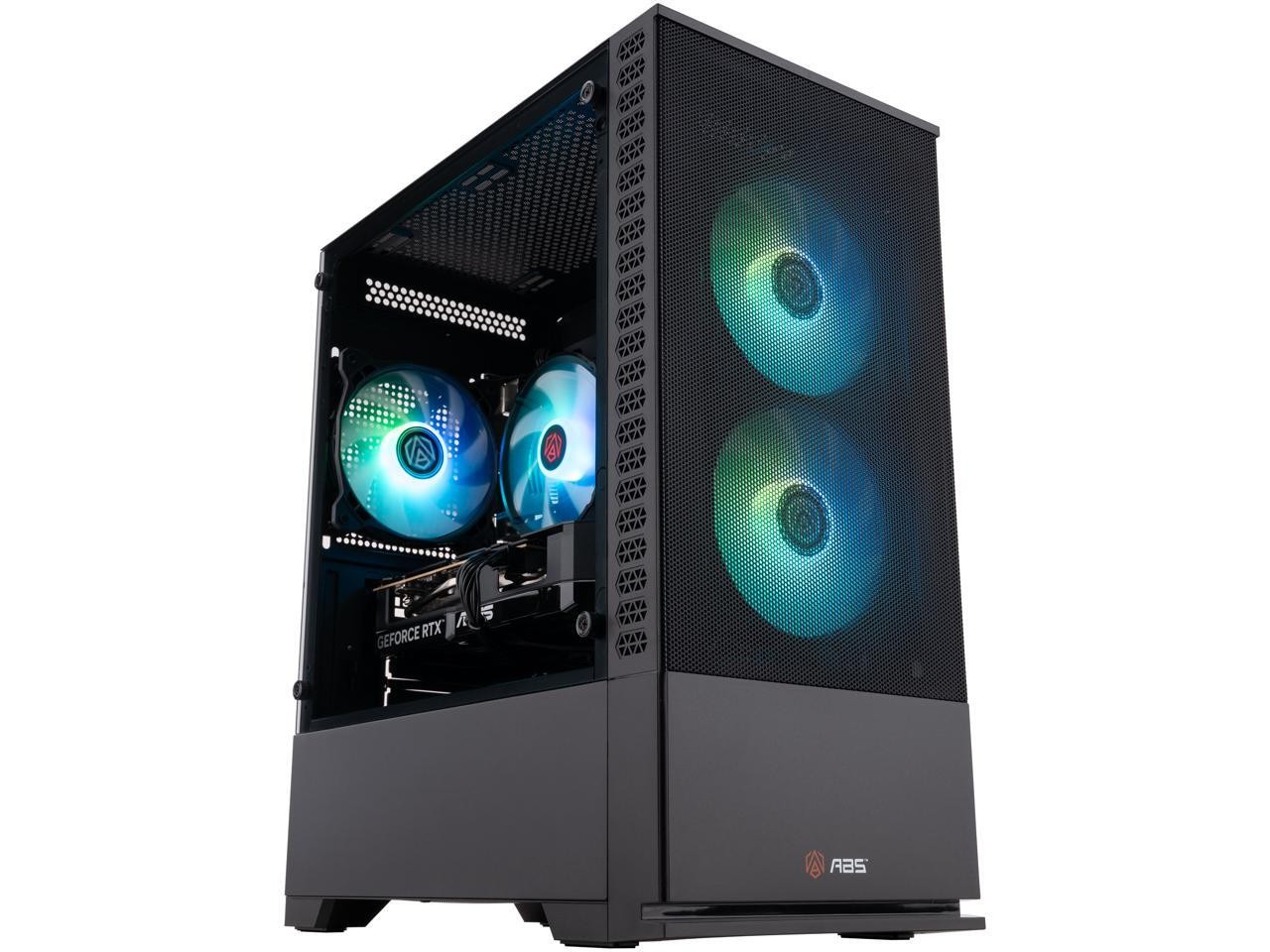 ABS Cyclone Aqua Gaming PC – Windows 11 – Intel Core i5-14400F – GeForce RTX 506