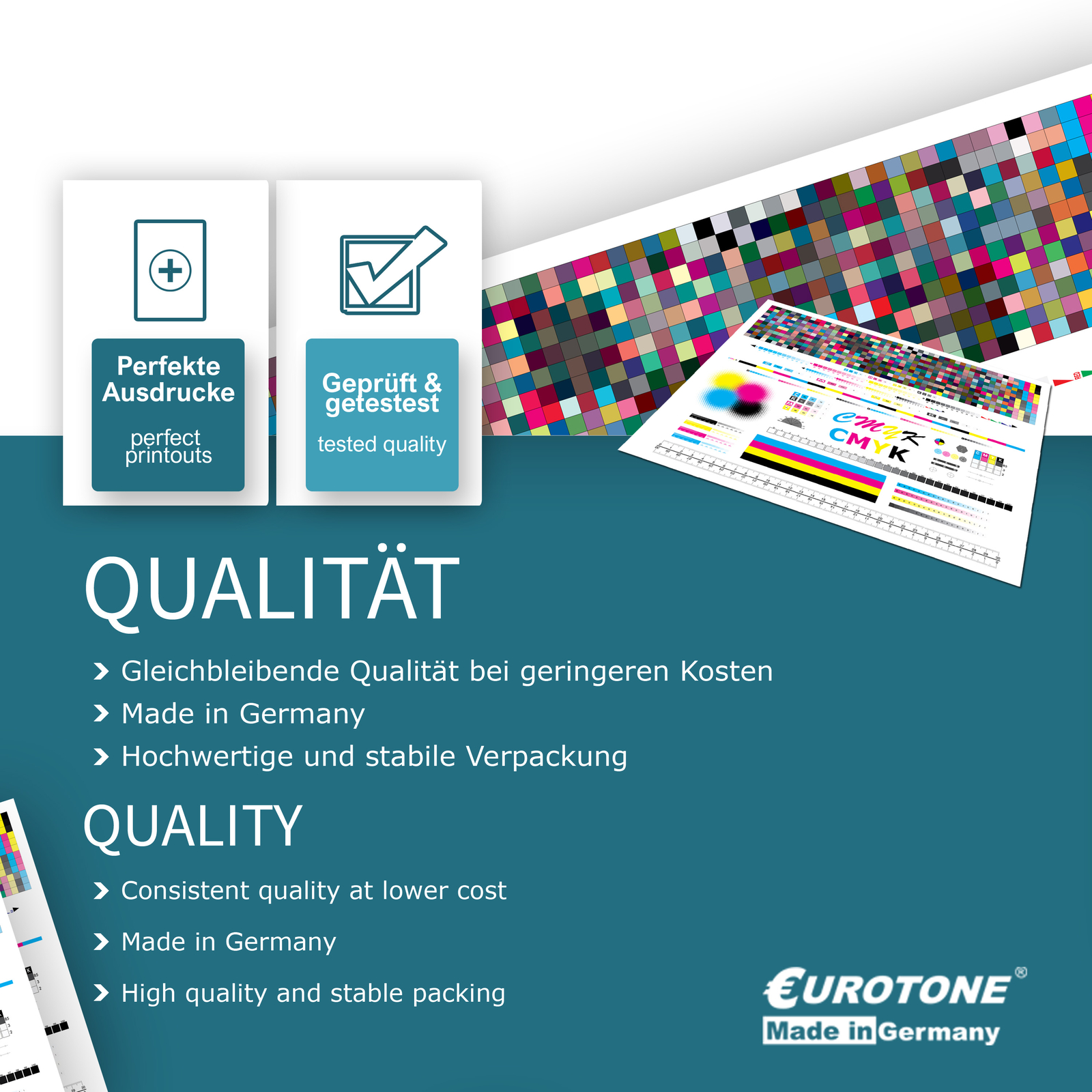 10X Eurotone PRO Toner Replaces HP CE340A-43A CE340A CE341A CE342A CE343A 651A