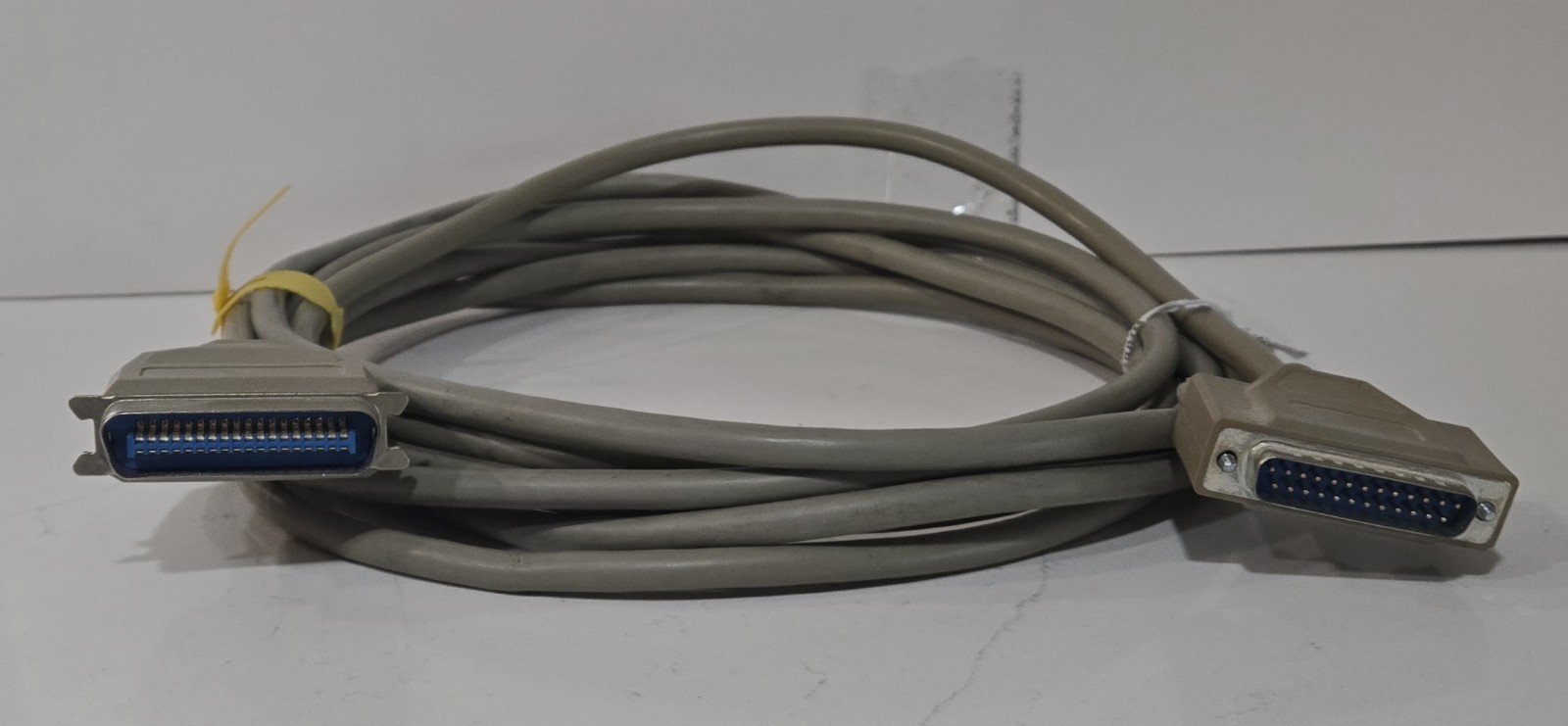 15ft Parallel Printer Cable IEEE-1284 DB25 Male To CN36 Male – Beige