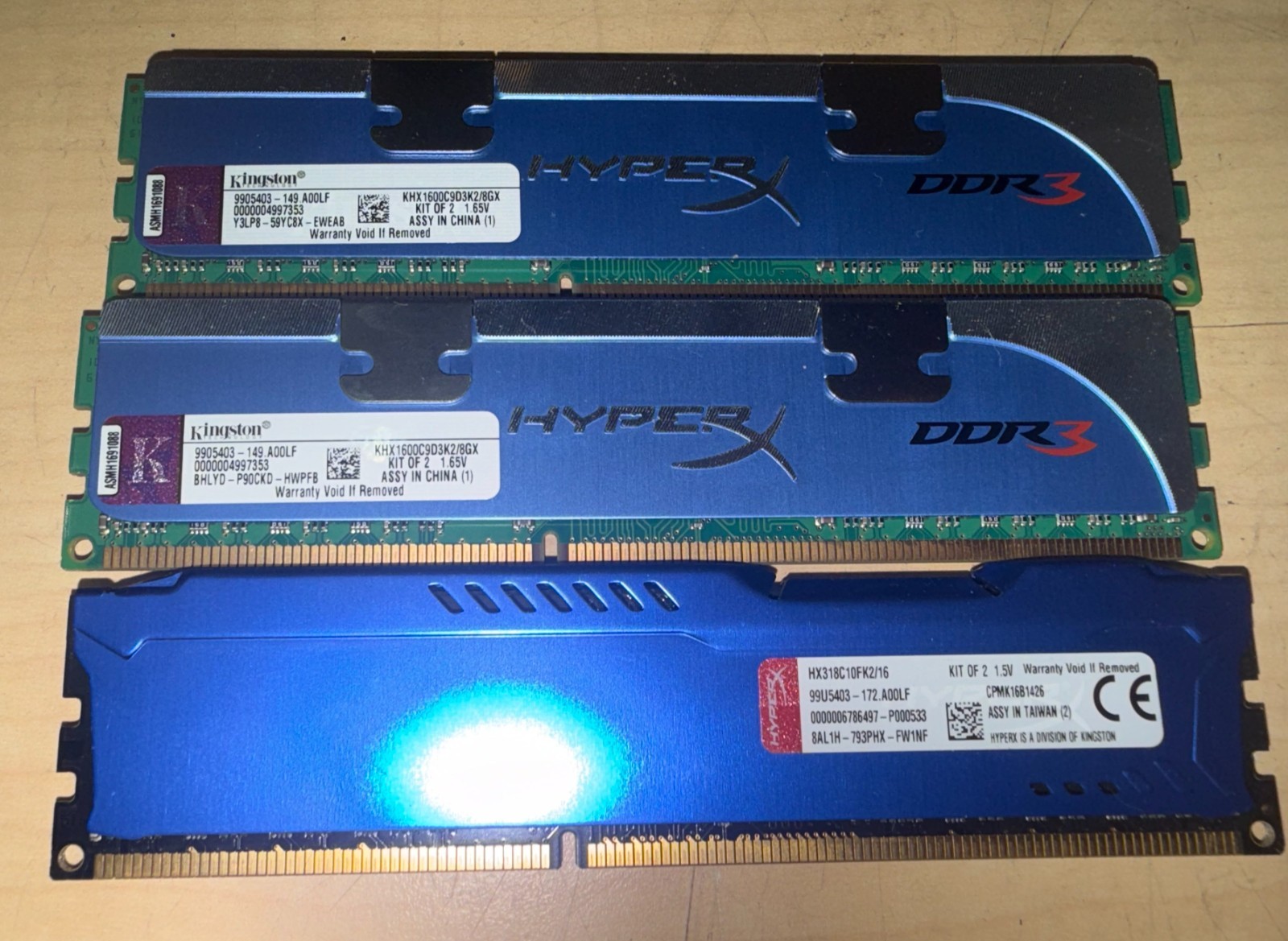 ASUS P6X58D Premium ATX LGA1366 Intel i7 CPU 950 @ 3.07GHz 16Gb DDR3 UDIMM RAM