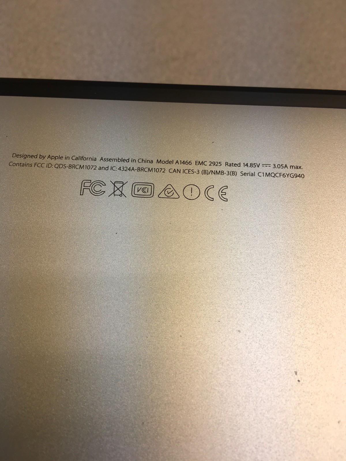 Apple MacBook Air 13.3″ (128GB SSD, Intel Core i5 5th Gen., 1.6GHz, 4GB RAM)…