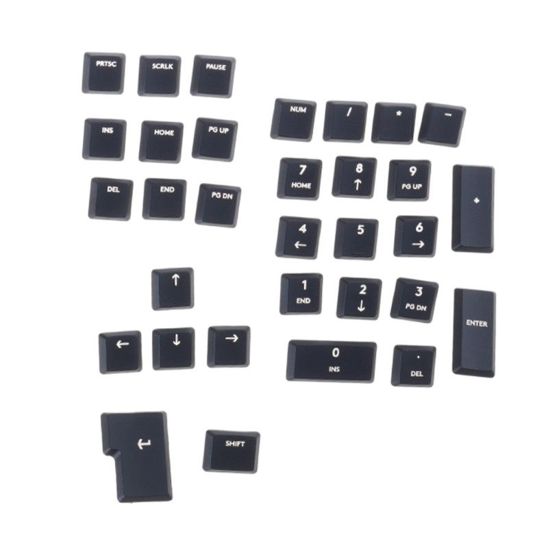 AntiAbrasion Keycaps Dust Resistant Coating for G915 Mechanical Keyboards