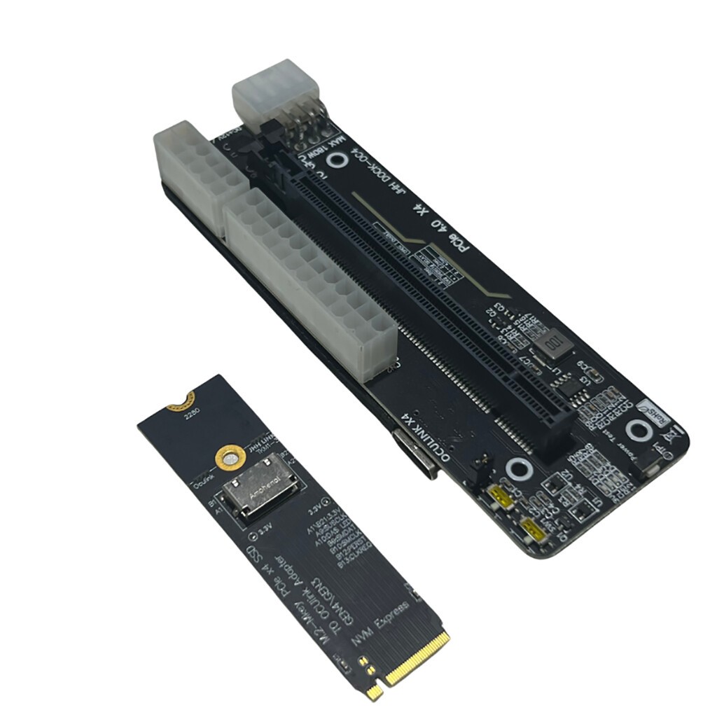 For Oculink/ M.2 NVMe External Graphics Card GPU PCIE 4.0 X4 Gen4 Laptop eGPU