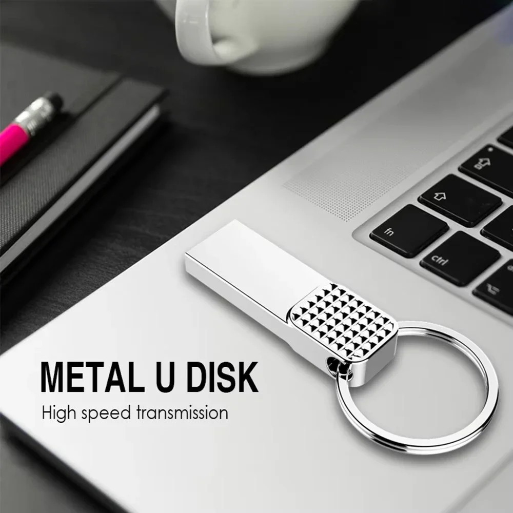 2TB USB Mini Flash Drive 3.2 High Speed Pen Drive 1TB Metal Waterproof Type C US