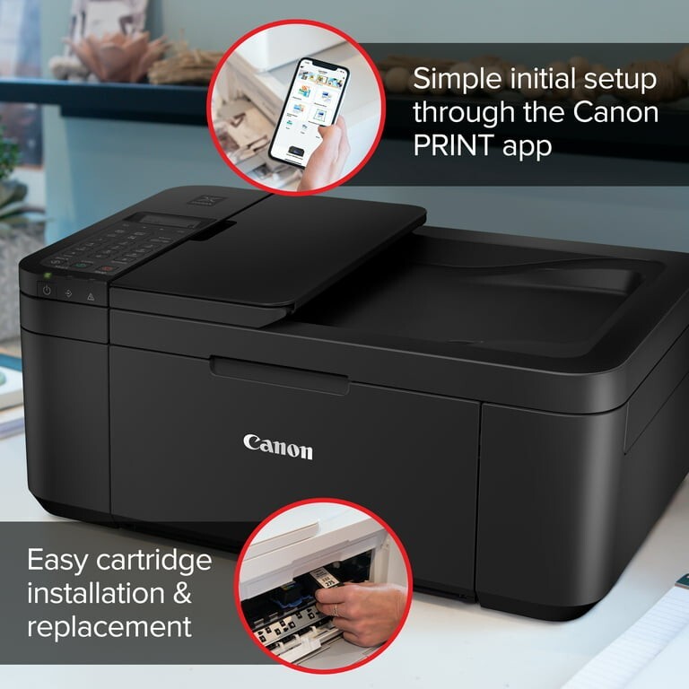 NEW Canon PIXMA TR4722 Printer -Wireless-All-In-One Scan Copy-Fax