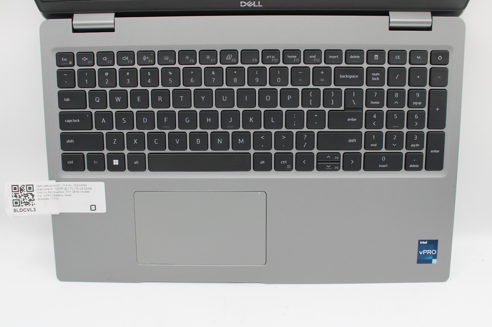 Dell Latitude 5530 i5-1250P @ 1.7 GHz 16GB RAM 512GB SSD W11P