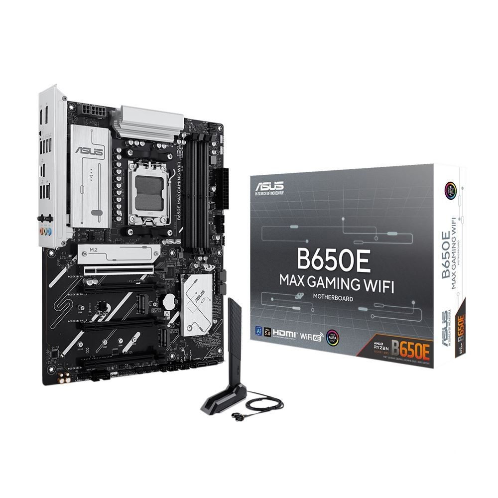 AMD Ryzen 5 7600X + ASUS TUF Gaming B650-E AM5 CPU Motherboard Computer Bundle