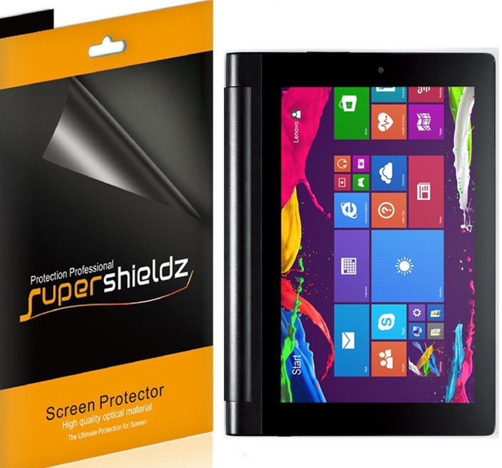 3X SuperShieldz Clear Screen Protector Shield for Lenovo Yoga Tablet 2 10″