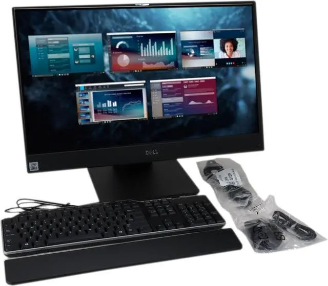 Dell OptiPlex 7490 AIO 23.8 in i5-10505 16GB RAM 256GB NVMe W11 Pro 0WJFD