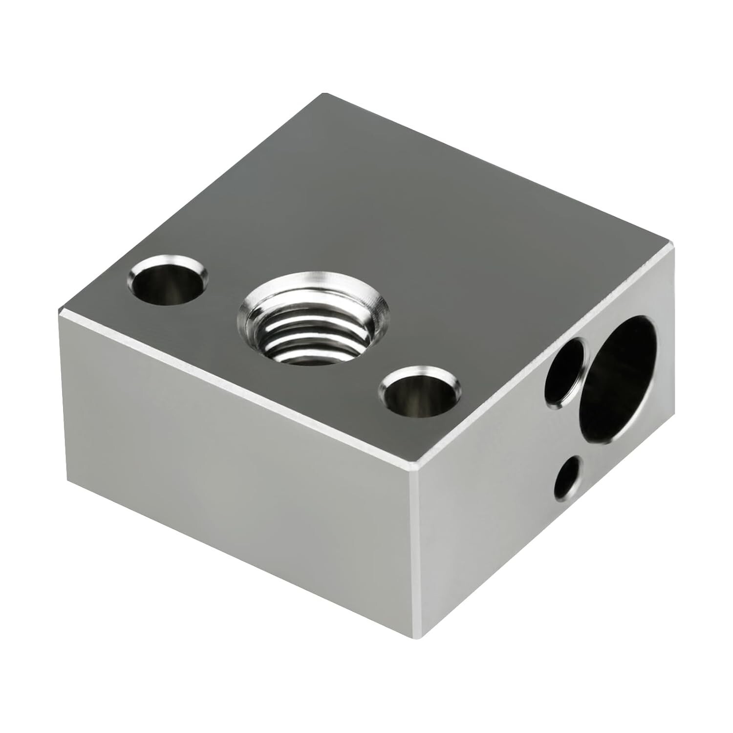 2X 3D Ender 3 Plated Copper Heater Block for Ender 3/V2/Pro/Ender 5/CR-10 Hotend
