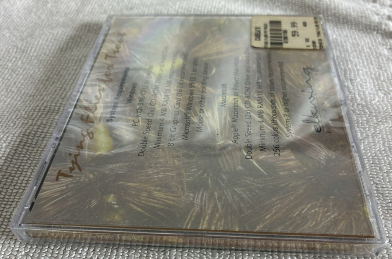 Tying Flies for Trout CD-ROM Dick Stewart & Farrow Allen WINDOWS or MAC