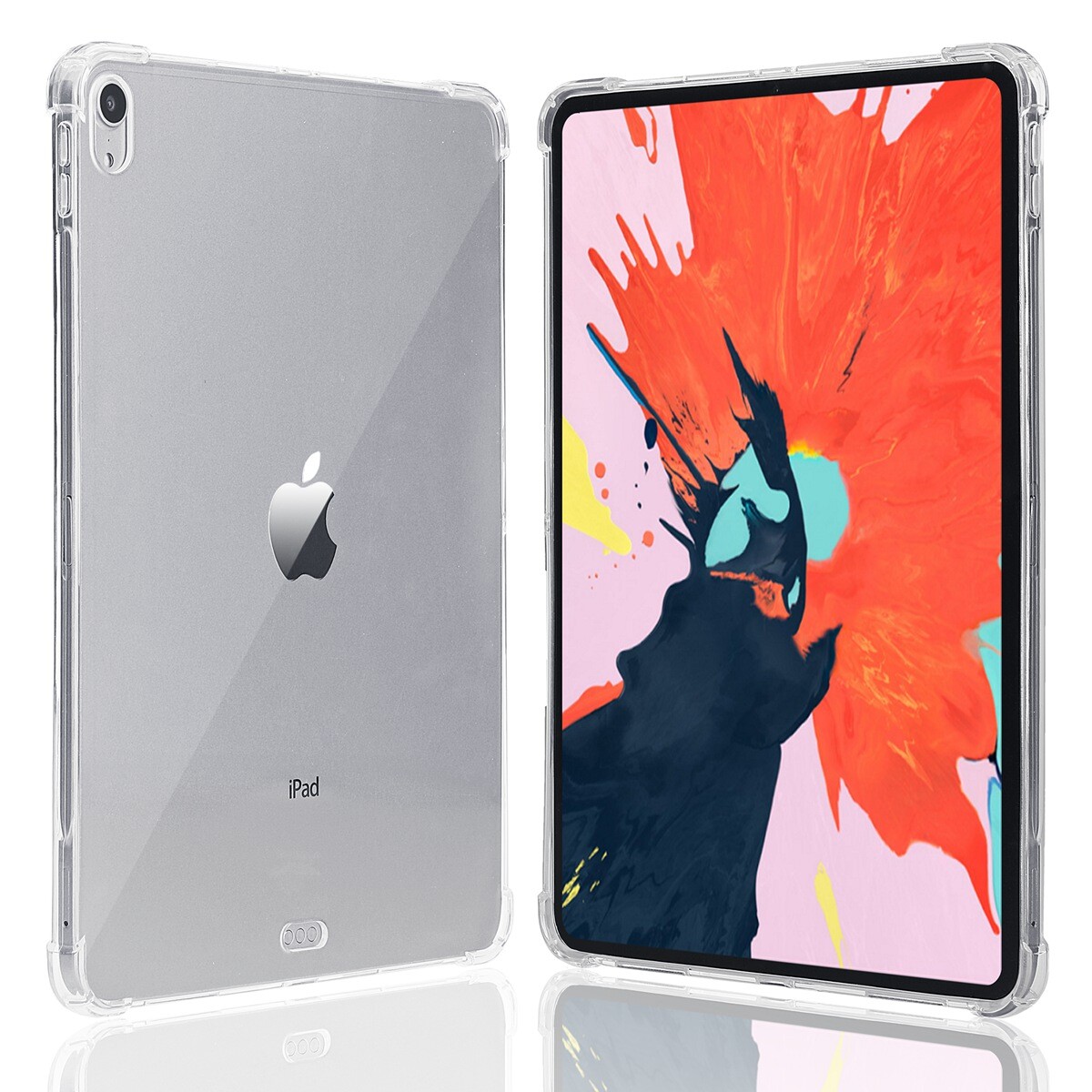 Shockproof Clear Soft TPU Silicone Case Cover For New iPad Pro 11″ 12.9″ Air 13′
