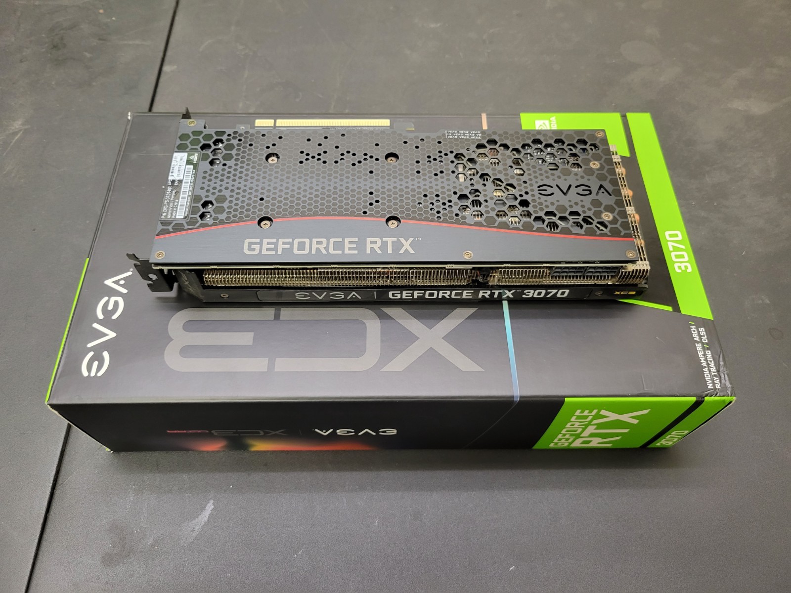 EVGA 08G-P5-3755-KR GeForce RTX 3070 XC3 Ultra 8GB GDDR6, iCX3 Cooling, ARGB LED